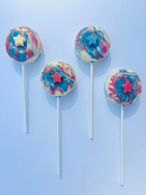 4th of July Cake Pops